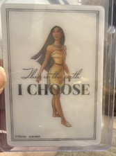 Disney 100 Pocahontas I CHOOSE 0100-4R1B Non-Sport Trading Card