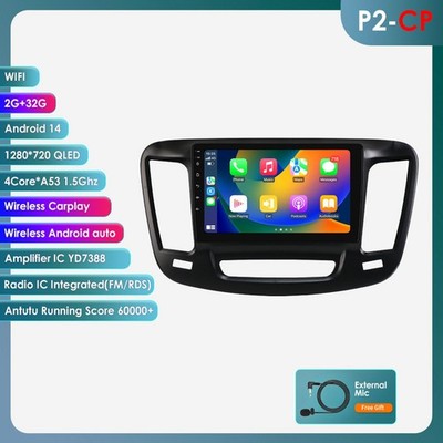 Apple CarPlay Android 13.0 Car Stereo Radio For Chrysler 200 200C 200S 2015-2019
