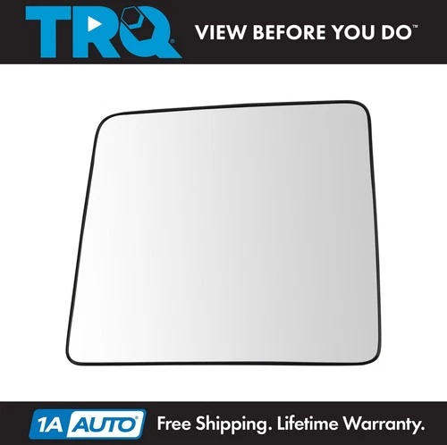 TRQ Left Upper Mirror Glass Fits 2008-2016 Ford