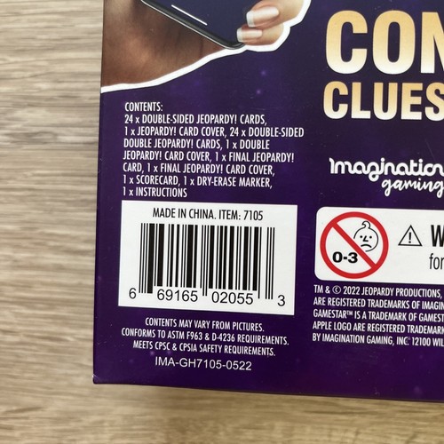 Imagination Gaming Jeopardy Gamestart App & Play Board Game New/Sealed - Picture 3 of 4