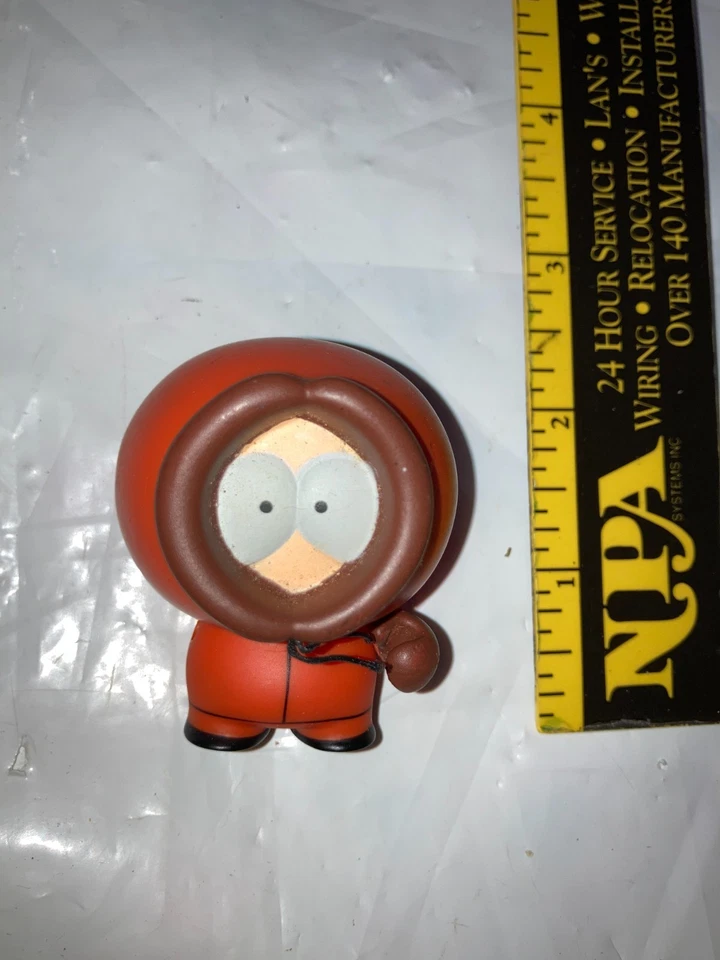 South Park Lot PLUSH DOMINOES CHEESY POOFS STAN KENNY SET FOAM BALL KENNY FIGURE - Image 2 of 2