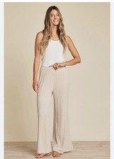 VGUC Barefoot Dreams CozyChic Ultra Lite Palazzo Pants SM Small