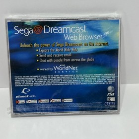 SEGA Dreamcast Web Browser (Sega Dreamcast, 1999) Brand NEW Factory Sealed