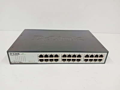 D-Link Gigabit Switch DGS Model: DGS-1024D 24-Ports External Switch