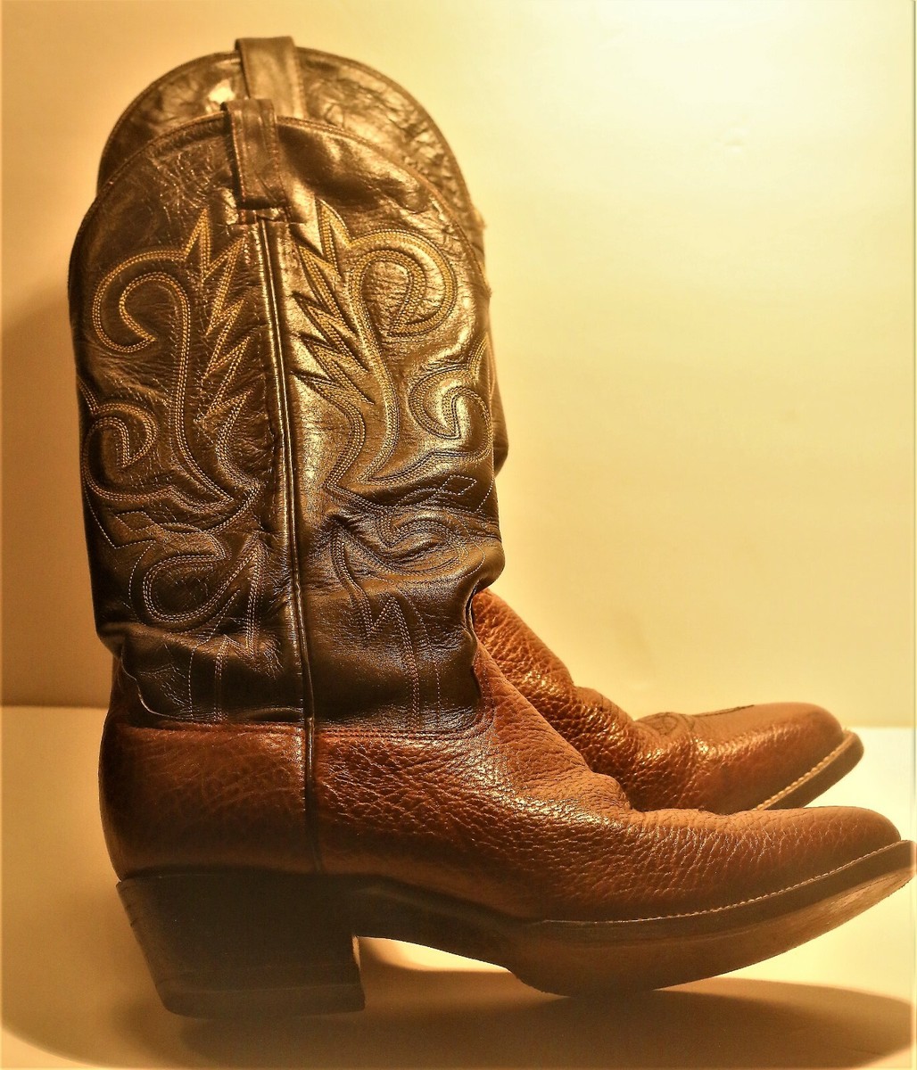 Morgan and Miller Boots Mens Sz10.5 D Leather Work Morgan and Miller Vintage Men main image 2