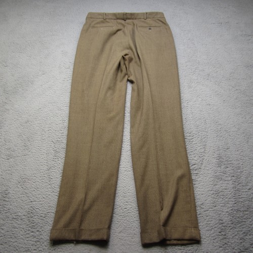 Pantalone Polo Ralph Lauren vintage uomo 36 marrone plissettato caccia chino preppy - Foto 8 di 14