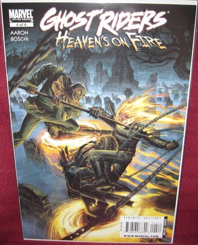 GHOST RIDER HEAVEN'S ON FIRE #4 MARVEL COMIC 2010 NM | eBay