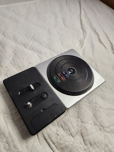 DJ Hero Deck Turntable PS3 Playstation 3 Guitar Hero Tested Working No Dongle - Picture 2 of 8