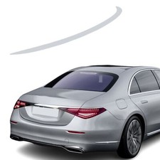 HECKSPOILER Passend für MERCEDES w223 S Klasse S450 S 500 580 680,  Hightechsilb