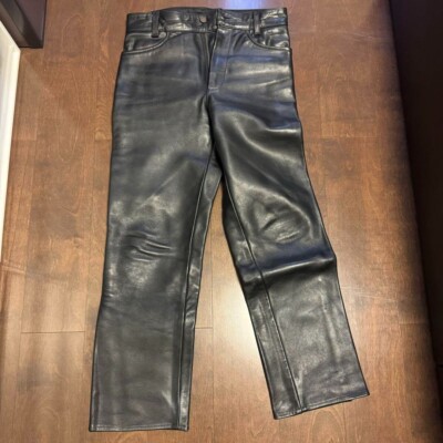 VANSON Leather Rider Pants men Size 32