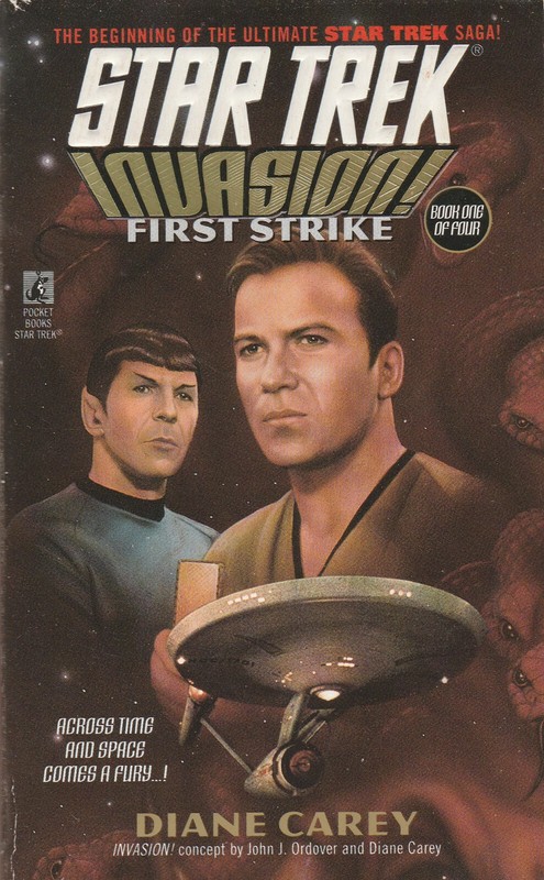 INVASION -- FOUR BOOK SERIES ACROSS THE STAR TREK UNIVERSE