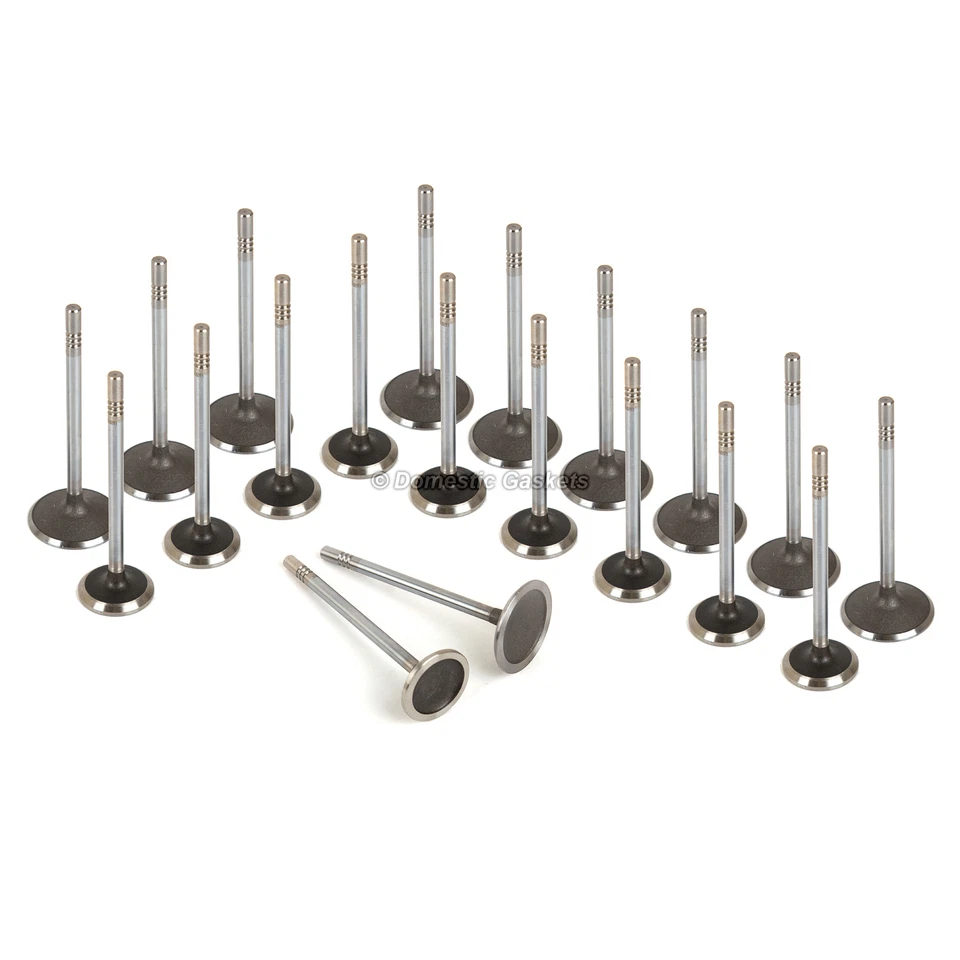 Intake Exhaust Valves Fit 97-99 Ford F250 F350 F450 E350 E450 6.8L 20V - Image 2 of 4