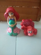 Disney The Little Mermaid Bath toy lot