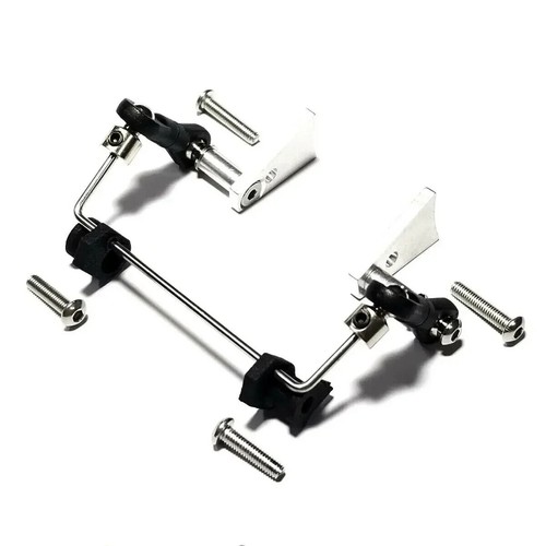Aluminum Shock Bumper Wheelie Bar Bearings Chassis Parts For Tamiya CW-01 Unimog - Picture 33 of 45