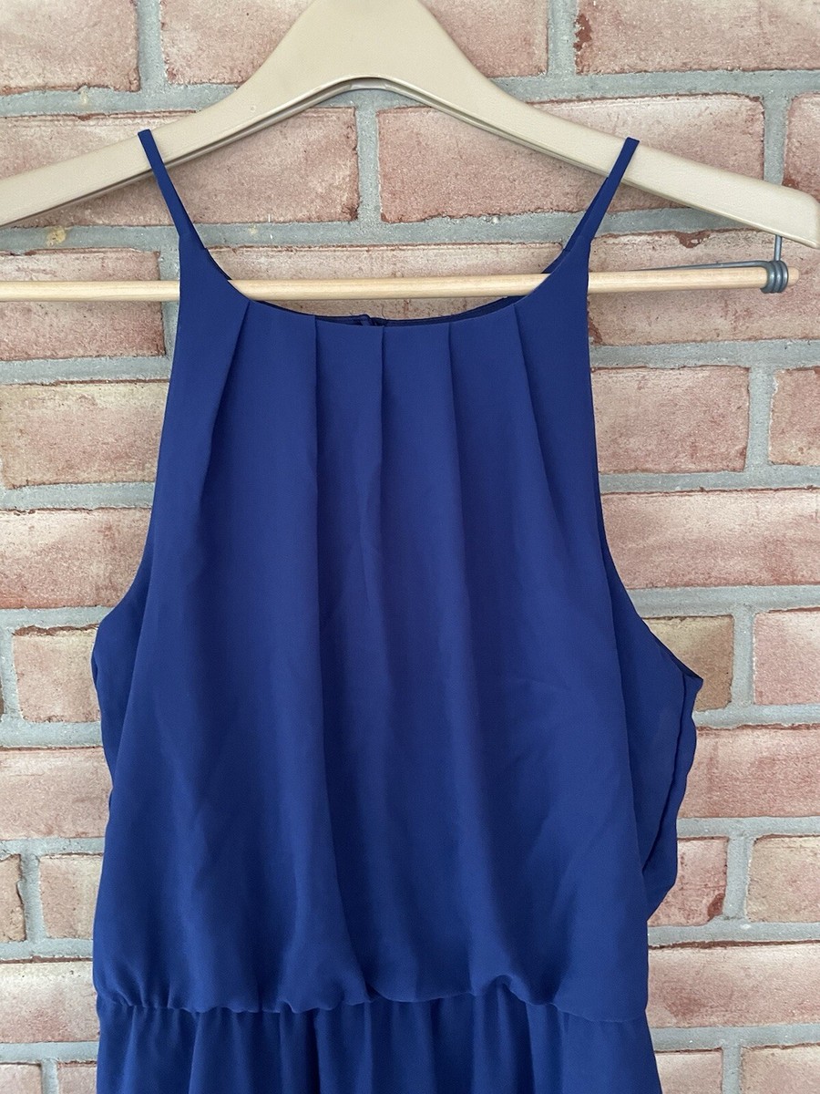 francesca's navy blue dress Francesca Short Modern Bridesmaid Dress main image 0