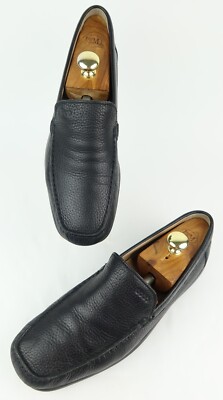 ECCO Classic Moc Black Leather Slip On Driving Loafers Size EU 44 / US 10.5 s-l400.jpg main image 4