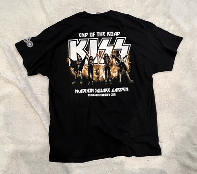 KISS XL End Of The Road Tour Shirt December 2nd 12/2 MSG Final