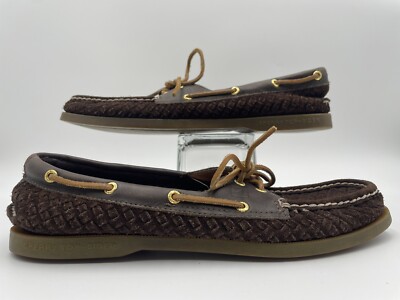 Womens Sperry Top-Sider Boat Shoes Sneakers Size 12M Brown  display picture 3