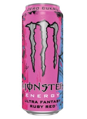 Monster Energy Ultra Fantasy Ruby Red (12 x 0,5 Liter Dosen PL)