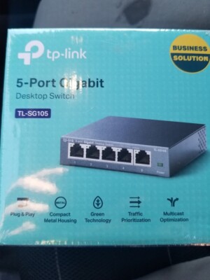 TP-LINK Technologies TP-Link (TL-SG105) 4-Ports External Switch