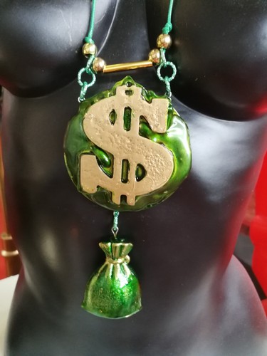 Magic Talisman Attraction Fortune Money Wealth Richness Amulet Pendant Dollars - Picture 4 of 24