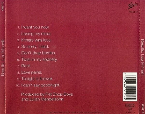 Liza Minnelli - Results, CD - Bild 2 von 4