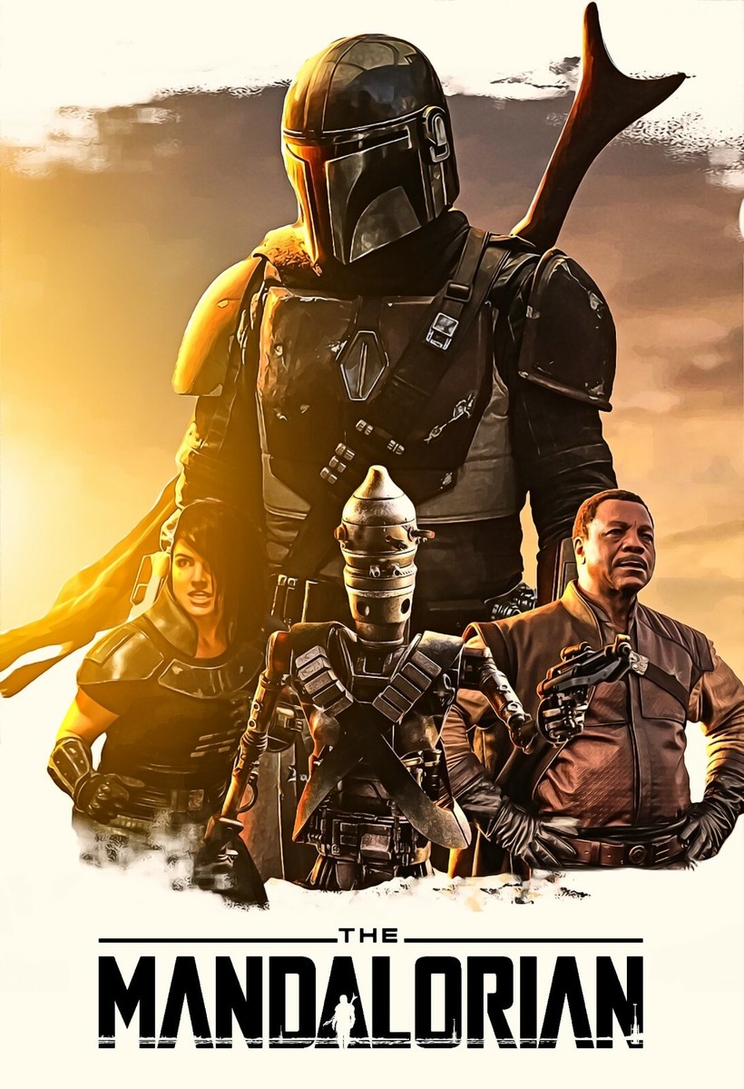 スターウォーズ　THE MANDALORIAN ポスター Star Wars: The Mandalorian Poster | Exclusive Art | Season 1