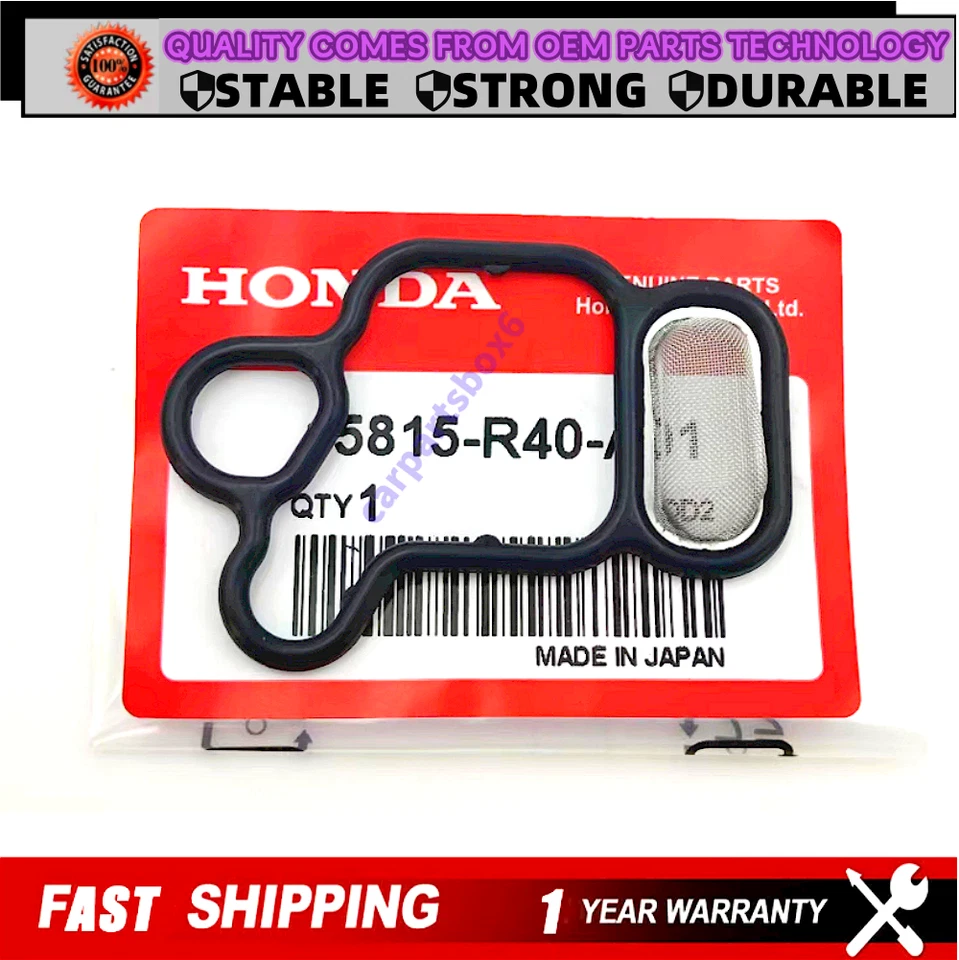 Комплект прокладок электромагнитных катушечных клапанов для VTEC Acura ILX 2013-2015 TSX 2009-2014 - Изображение 2 из 4