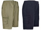 Enzo Mens Shorts Cargo Combat Work Shorts Pockets Knee Length - Foto 12
