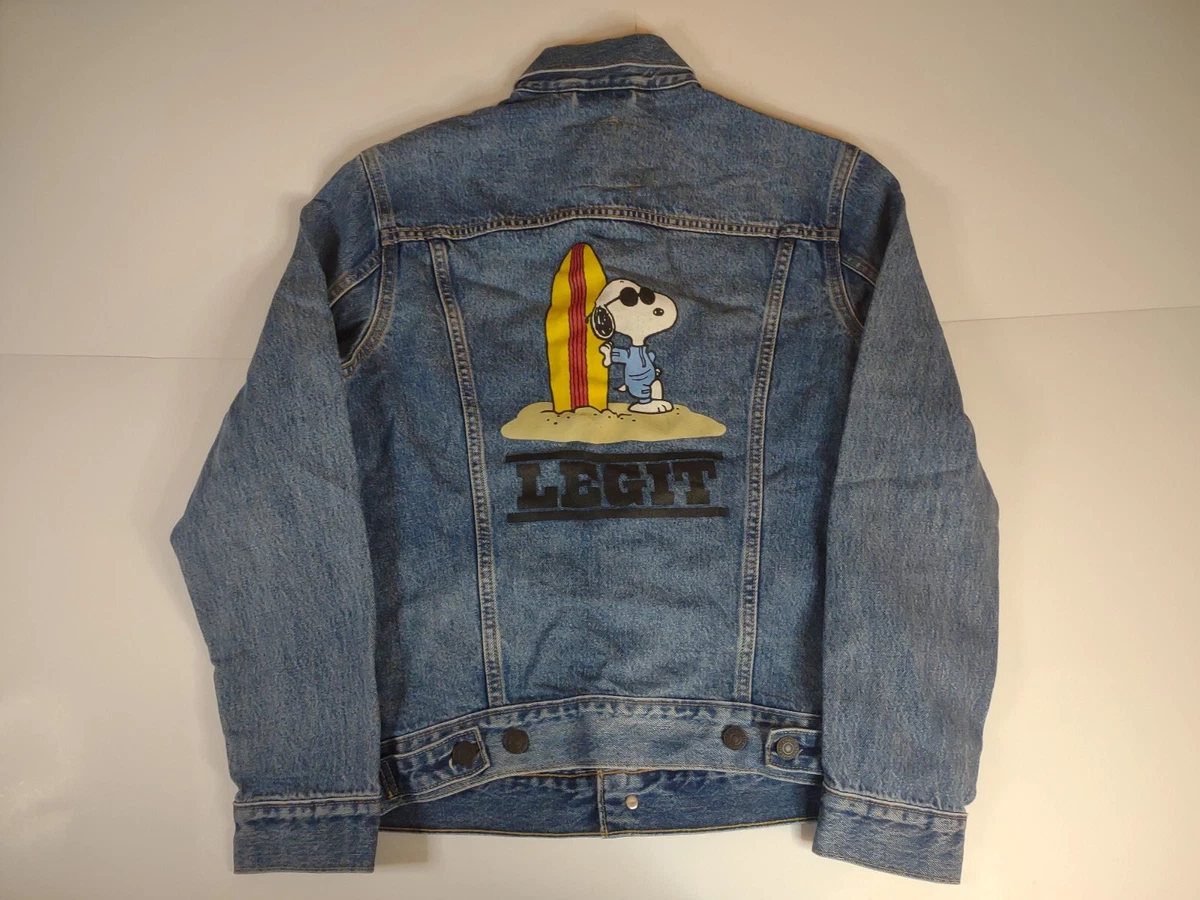 Levi's snoopy deals jacket