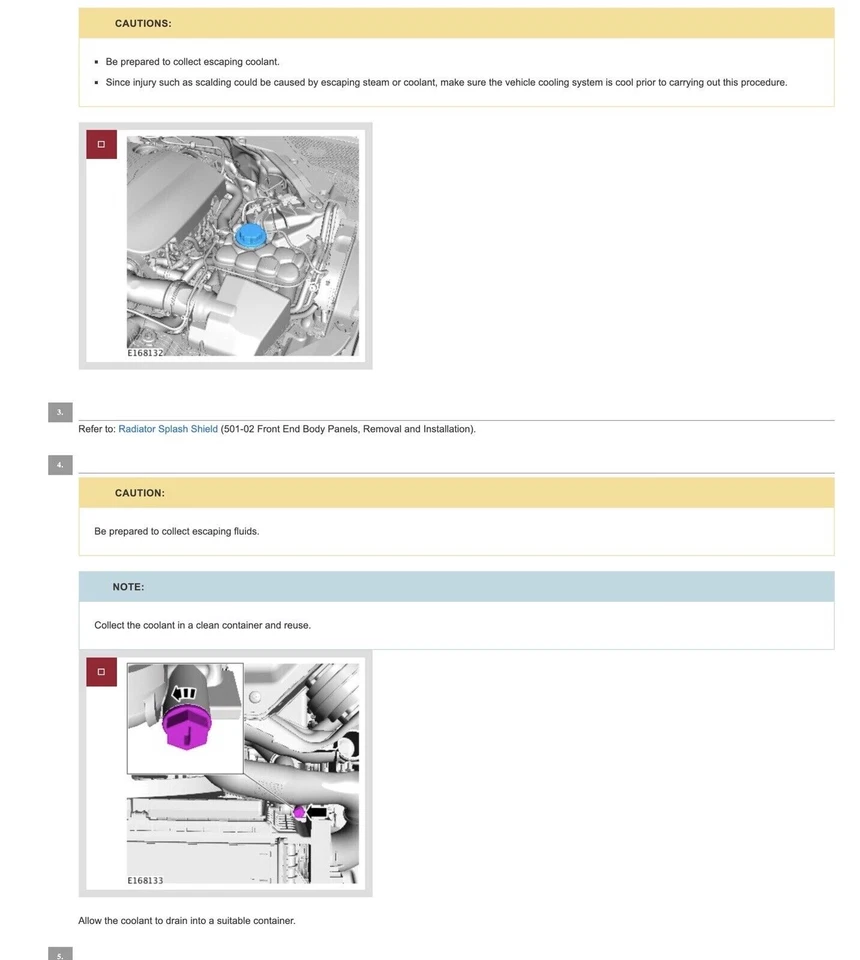 Jaguar XE (Code X760)  2016-2018 manuale officina - repair manual - Immagine 3 di 4