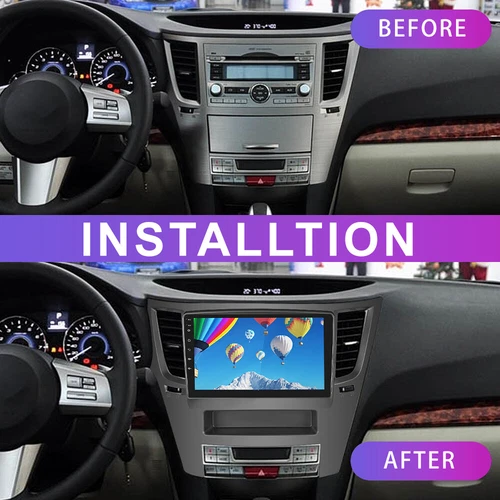 For Subaru Outback Legacy 2009-2014 Android14 CarPlay Car Radio Stereo GPS 4+64G - Picture 6 of 19