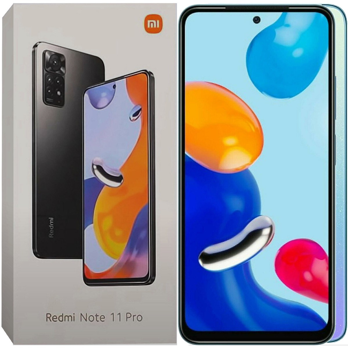 BNIB Xiaomi Redmi Note 11 Pro (4G) Blue 64GB + 6GB Dual-SIM