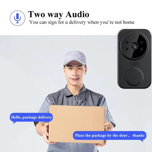 Wireless Smart Video Doorbell Wibell Security Intercom HD Video Camera Door Bell - Picture 13 of 14