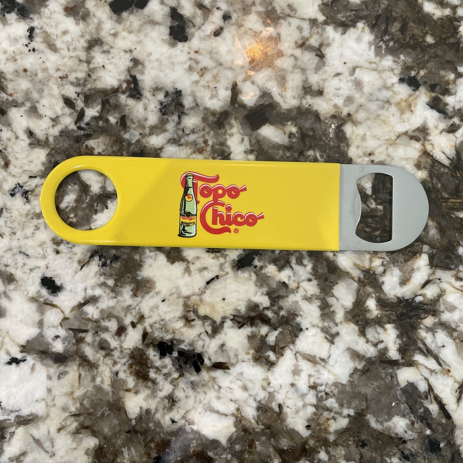 Topo Chico Mineral Water Yellow Bottle Opener 7 Inch eBay