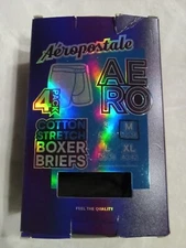 Mens A'EROPOSTALE 4 PACK BOXERS BRIEFS