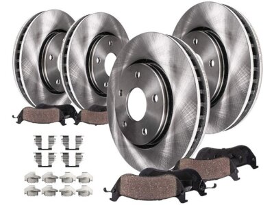 48BK53T Front and Rear Brake Pad and Rotor Kit Fits Chevy Captiva Sport