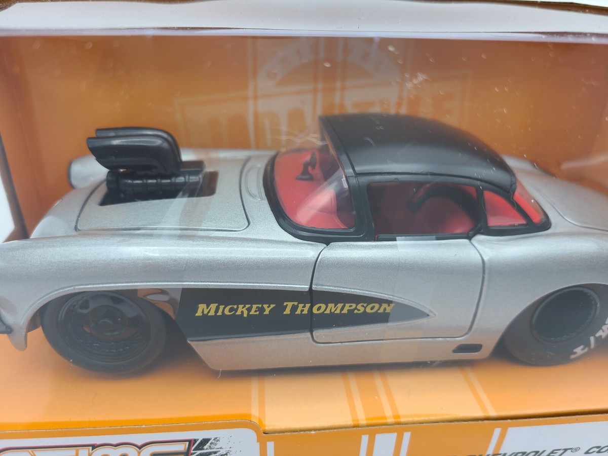 JADA BIG TIME MUSCLE 1957 CORVETTE MICKEY THOMPSON PRO STREET DRAG