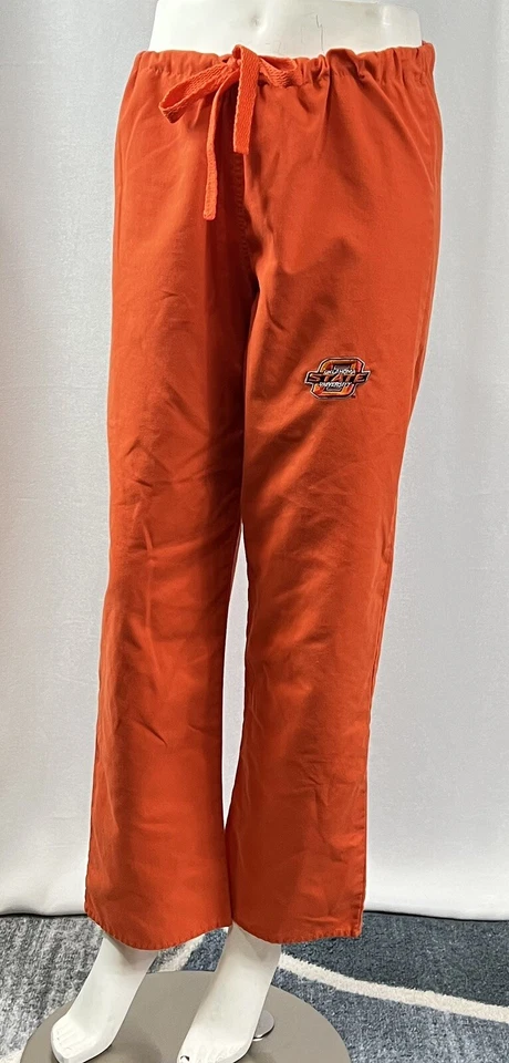 Gel Scrubs Oklahoma State University Orange Embroidered Logo 1 Pocket Size Small - Image 2 of 3