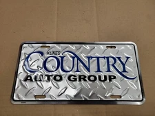 Kunes Chevy Jeep Wisconsin Metal Car Dealership Dealer License Plate Tag Booster