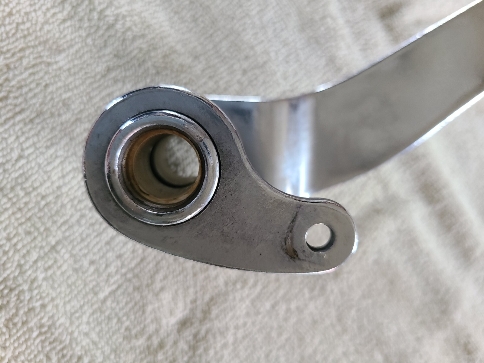 HARLEY DAVIDSON FL SOFTAIL TOURING EXTENDED REAR BRAKE LEVER CHROME eBay