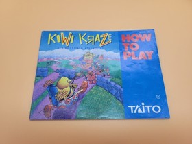 Kiwi Kraze - Nintendo NES Manual Only 
