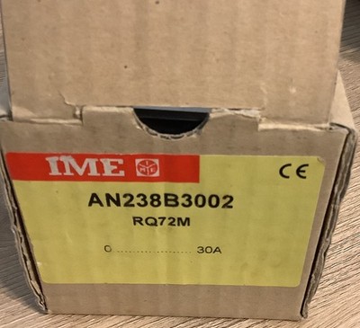 IME AN238B3002 RQ72M 0-30A AMPERMETER 5 mA