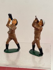 70mm Dimestore Barclay Manoil Conversion WWI US Army Troopers Spotter Rifleman