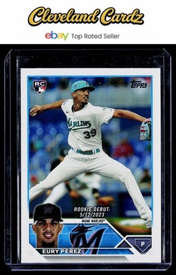 2023 Topps Update #US317 Eury Pérez RC