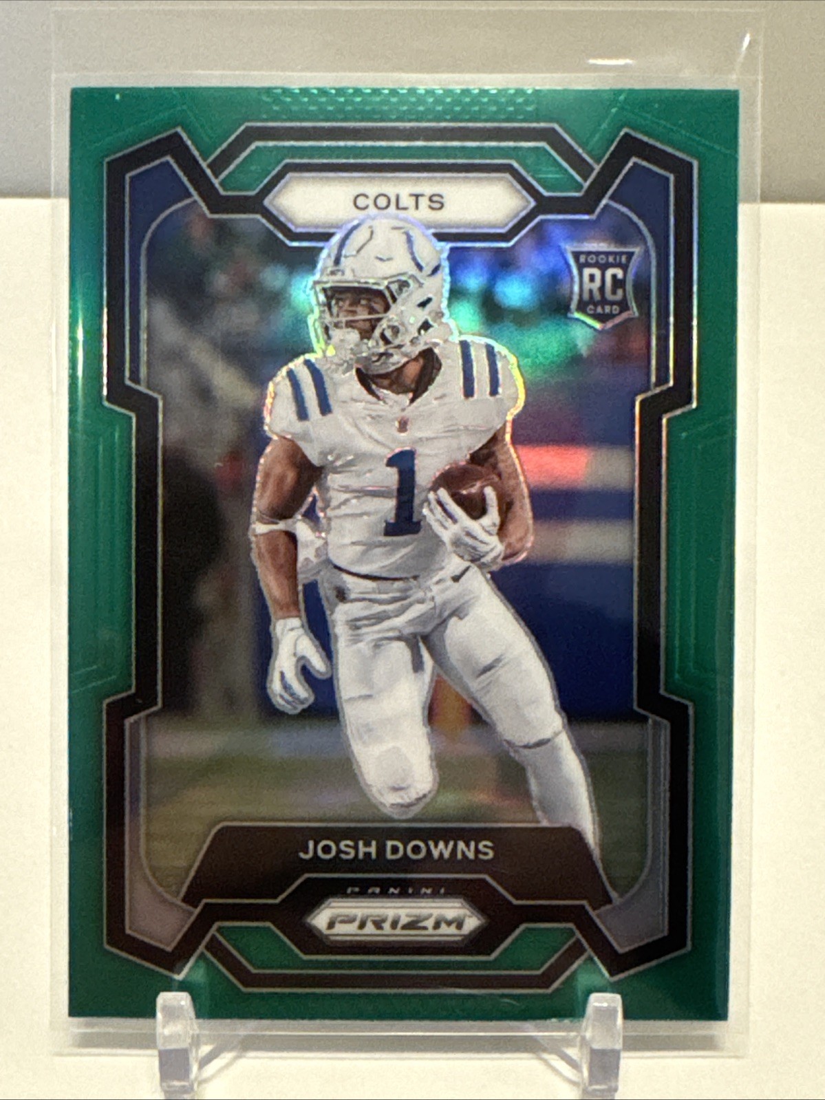 2023 Panini Prizm Green Rookie #345 Josh Downs Indianapolis Colts