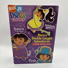 Dora the Explorer Doras’s Double Length Adventures 3 DVD Collection Nick Jr