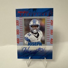 2024 Panini Encore - Pinnacle Inscriptions Kerby Joseph Auto  #PI-KJO /50 Lions