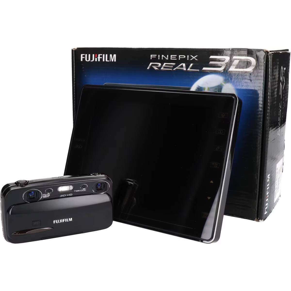 FUJIFILM FINEPIXREAL/ 3DカメラW3 & V1 ビューワー FINEPIX REAL 3D W3 +V1ビューワーセット 【公式通販】