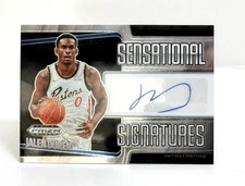 2025 2024-25 Panini Prizm Black Jalen Duren Sensational Signatures #SS-DUR